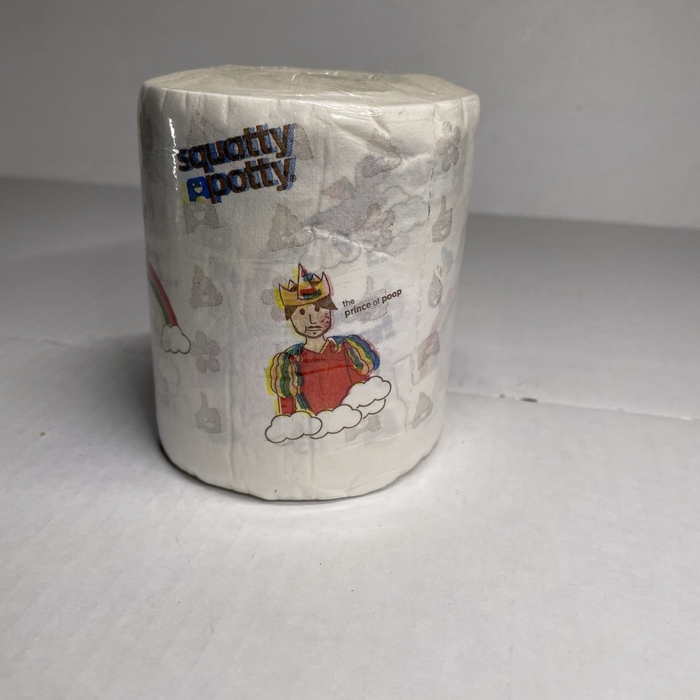 Squatty Potty Toilet Paper Prince of Poop Goldi Dragon Dookie Unicorn Sealed
